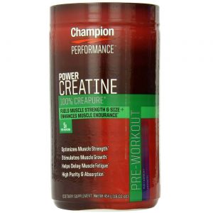 Comprar Champion Nutrition, Força da Creatina - 454 g (1 lb)