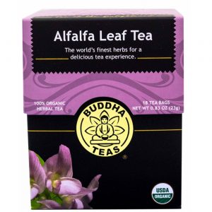 Comprar Buddha Teas Herbal Tea, Chá de Folha de Alfafa Orgânica - 18 Saquinhos de Chá