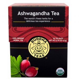 Comprar Buddha Teas, Chá de erva Ashwagandha - 18 Sacos de Chá