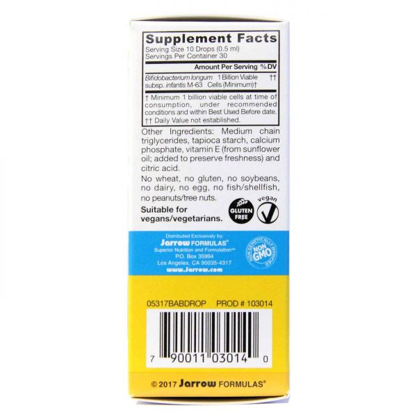 Comprar Jarrow Formulas, Probióticos Jarro-Dophilus® Baby Gotas - 15 ml - Imagem 4