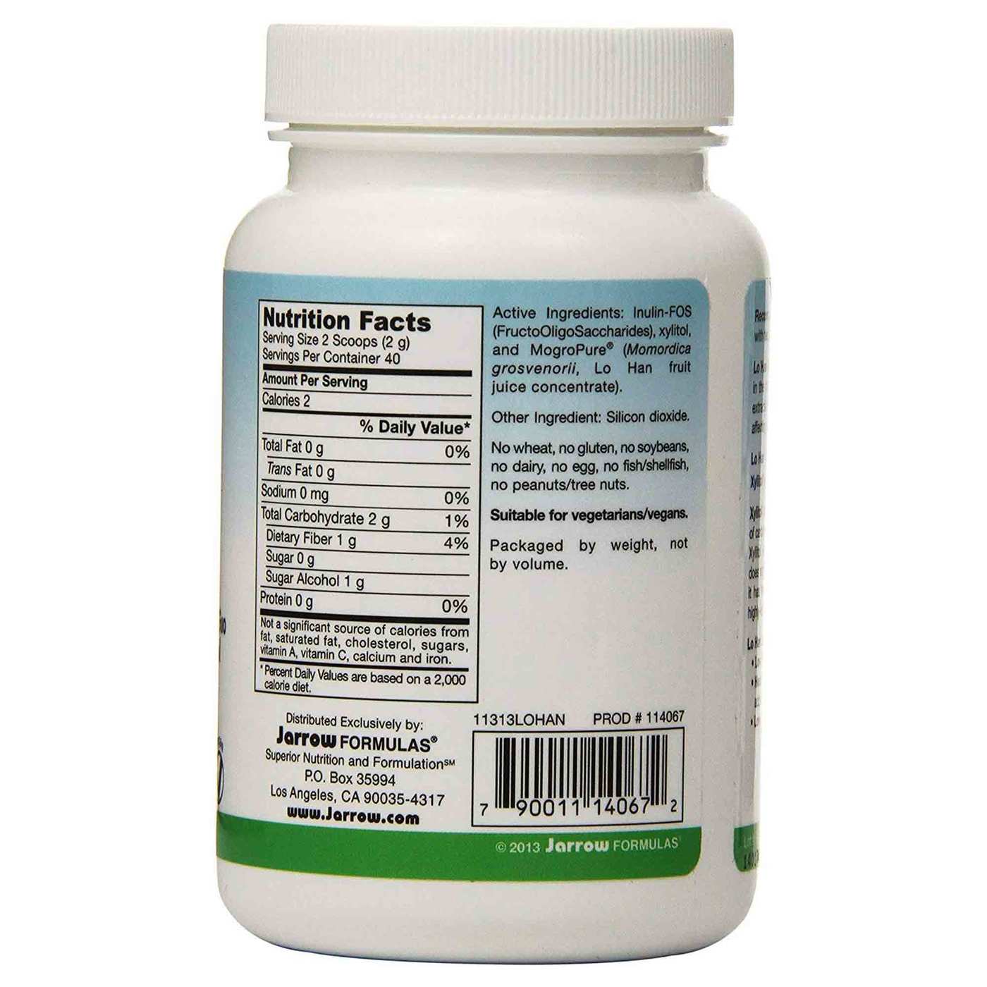 Comprar Jarrow Formulas, Lo Han Sweet® - 80 g - Imagem 3