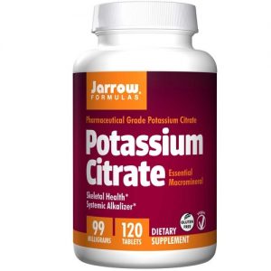 Comprar Jarrow Formulas, Citrato de potássio - 120 Comprimidos