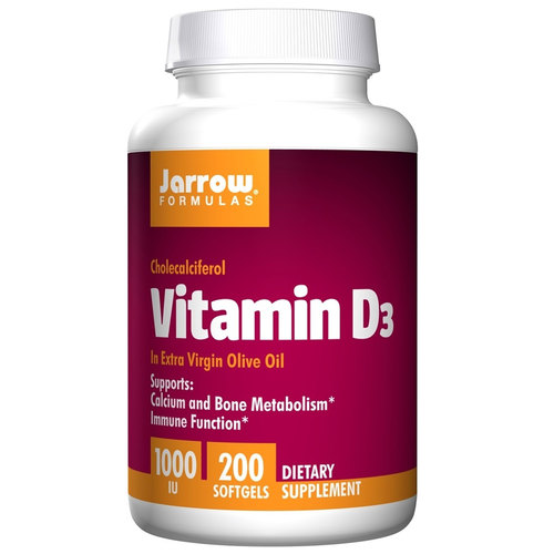 Comprar Jarrow Formulas, Vitamina D3 - 1000 IU - 200 Cápsulas em Gel