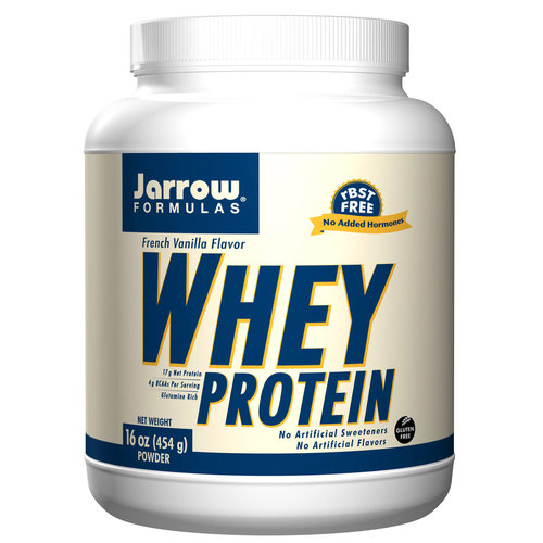 Comprar Jarrow Formulas 100% Natural Whey Proteína, Baunilha francesa - 16 oz