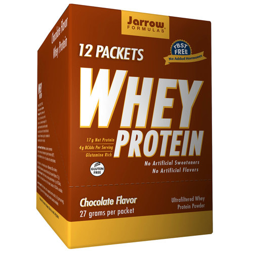 Comprar Jarrow Formulas Whey Proteína, Chocolate - 12 Packets