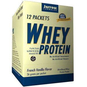 Comprar Jarrow Formulas Whey Proteína, Baunilha francesa - 12 Packets