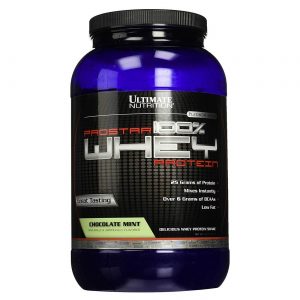 Comprar Ultimate Nutrition Prostar Whey Proteína Chocolate Mint 2 lbs