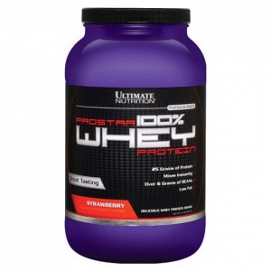 Comprar Ultimate Nutrition Prostar Whey Proteína Morango 2 lbs