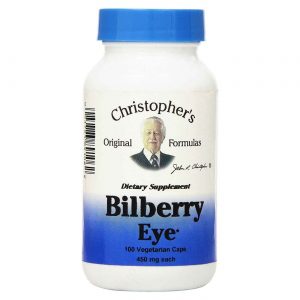 Comprar Dr. Christophers, Fórmula de Bilberry para os Olhos - 100 Cápsulas Vegetarianas
