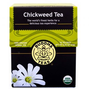 Comprar Buddha Teas, Chá Chickweed - 18 Saquinhos de chá