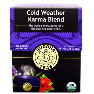 Comprar Buddha Teas, Chá Mistura de Karma para Clima Frio - 18 Sacos de Chá