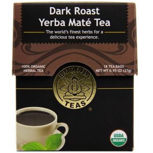 Comprar Buddha Teas, Chá de Erva-mate Dark Roast - 18 Saco de Chá