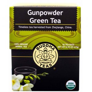Comprar Buddha Teas Chá Verde, Pólvora - 18 bags
