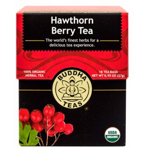 Comprar Buddha Teas, Chá de Frutos do Espinheiro Branco (Hawthorn) - 18 Saquinhos de Chá