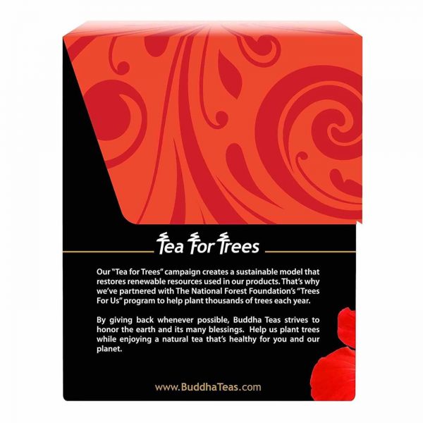 Comprar Buddha Teas, Chá de Hibisco - 18 saquinhos - Imagem 4