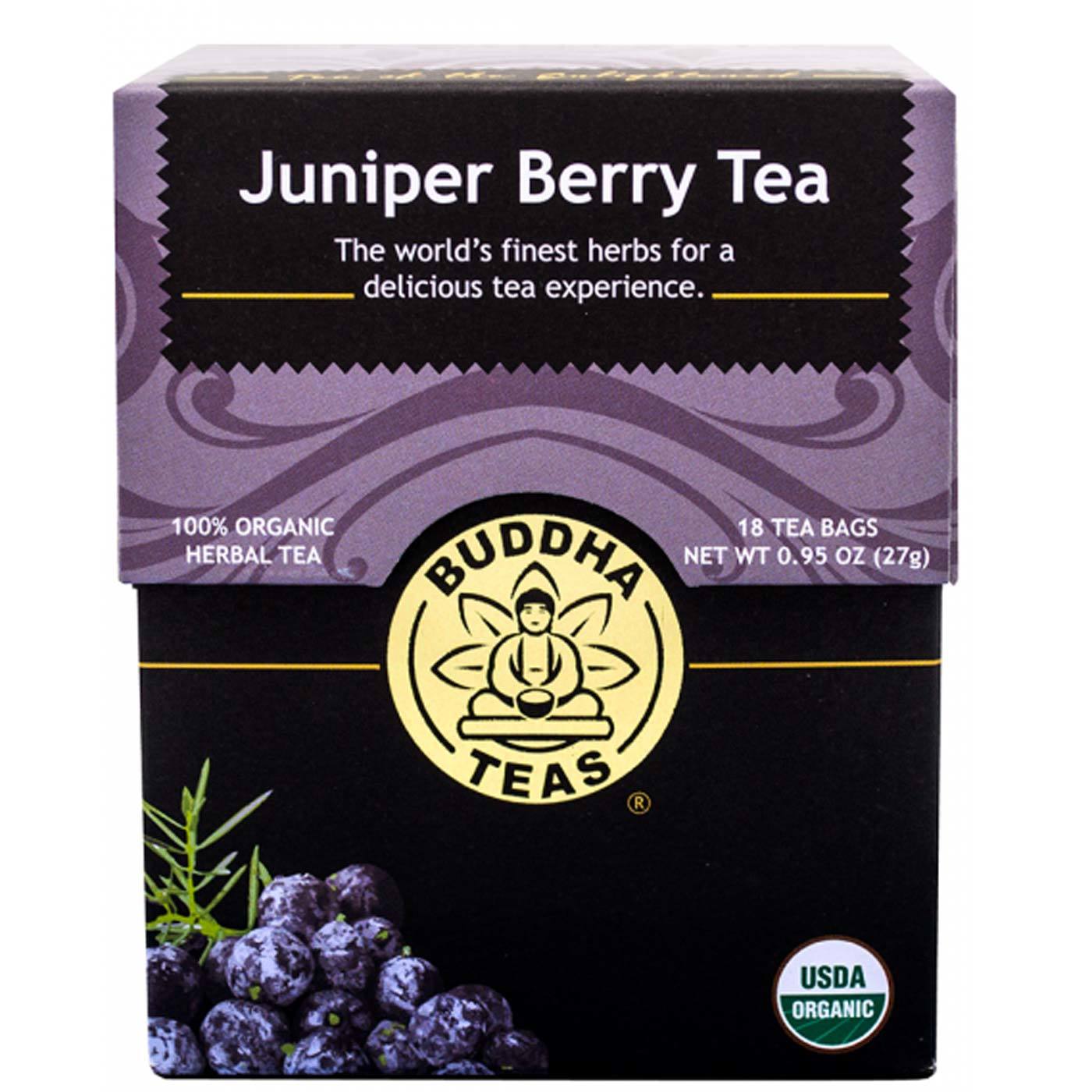 Comprar Buddha Teas, Chá de Zimbro - 18 saquinhos