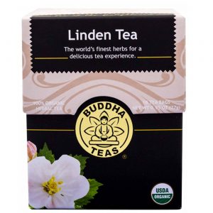 Comprar Buddha Teas Herbal Tea, Chá de Tília (Linden) - 18 Saquinhos de Chá