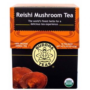 Comprar Buddha Teas, Chá de Cogumelo Reishi - 18 saquinhos