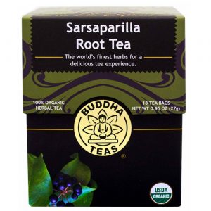 Comprar Buddha Teas, Chá de Raiz de Salsaparrilha - 18 saquinhos