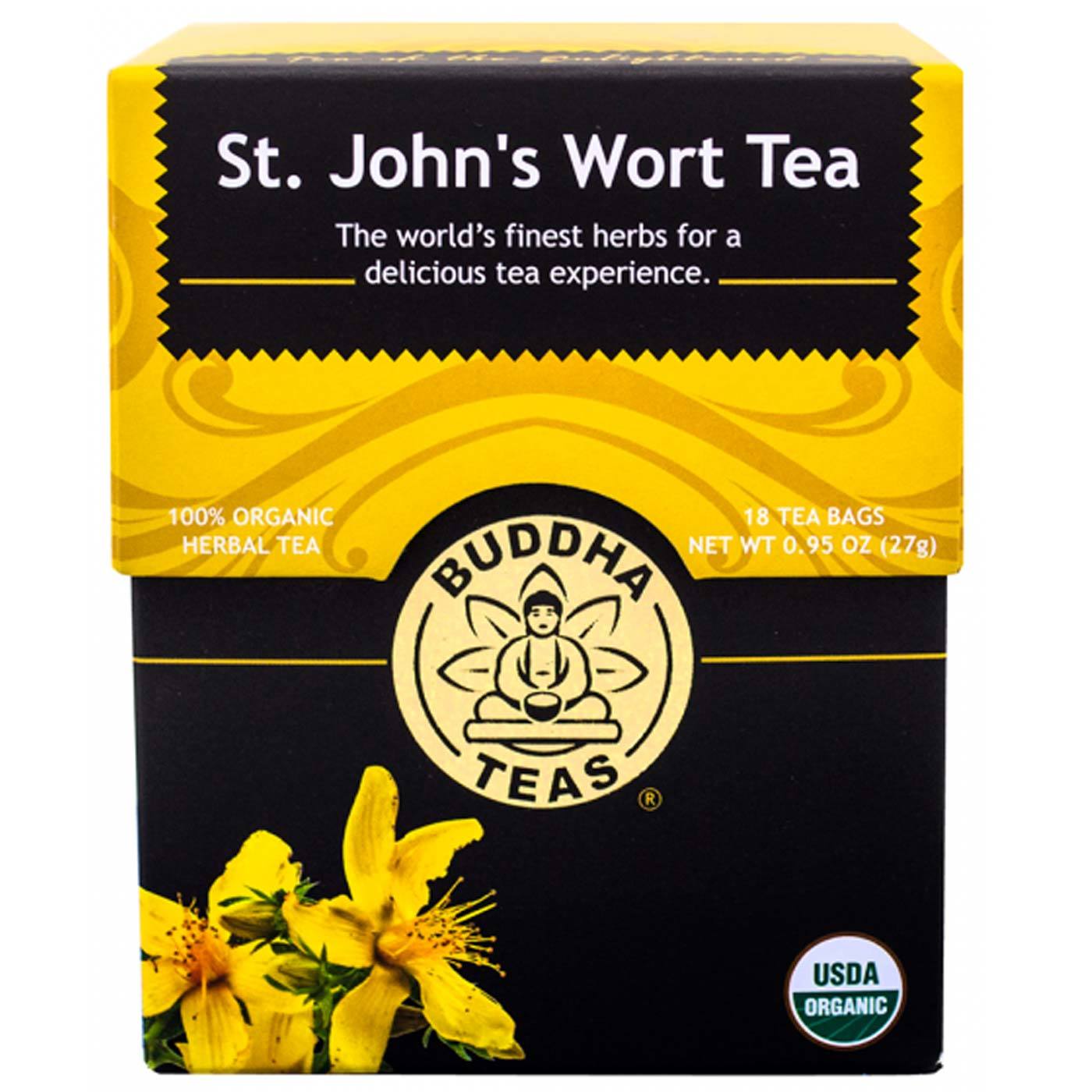 Comprar Buddha Teas, Chá de Erva de São João - 18 saquinhos