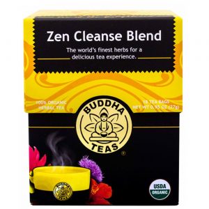 Comprar Buddha Teas, Chá Zen com Mistura de Limpeza - 18 Saquinhos de Chá