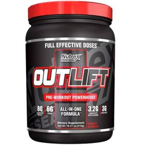 Comprar Nutrex, Pré-Treino Outlift, Framboesa Azul - 20 Porções