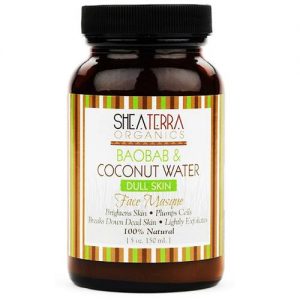 Comprar Shea Terra Organics, Máscara Facial Baobá e Água de Coco para Pele sem Brilho - 150 mL (5 oz)