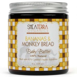 Comprar Shea Terra Organics, Manteiga para Bebê de Banana e Pão Macaco - 4 oz (138mL)