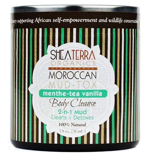 Comprar Shea Terra Orgânicos Moroccan Mud-Tox, Menthe Vanilla - 8 oz