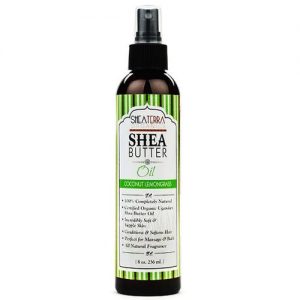 Comprar Shea Terra Organics, Óleo de Manteiga de Karité, Capim-Limão e Coco - 236 ml (8 fl oz)