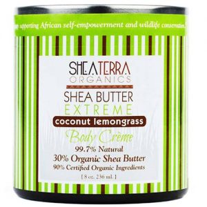 Comprar Shea Terra Organics, Creme de Manteiga de Karité Extreme, Capim-Limão e Coco - 236 ml (8 fl oz)