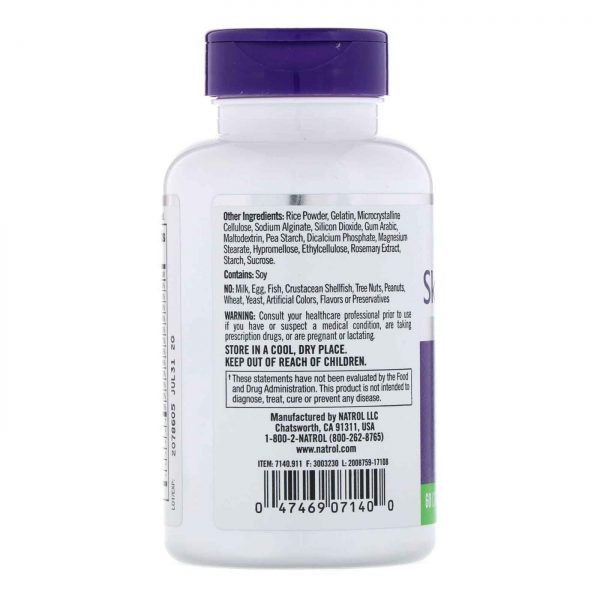 Comprar Pele, Cabelo e Unhas Natrol 60 Cápsulas - Imagem 5