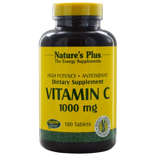 Comprar Nature's Plus, Vitamina C 1,000 mg - 180 Tabletes