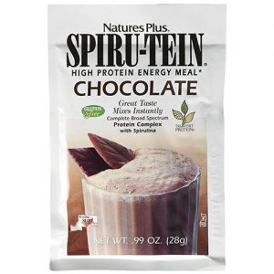 Comprar Nature's Plus, Proteína Spiru-Tein®, Chocolate - 8 Pacotes