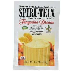 Comprar Nature's Plus, Spiru-Tein™ - Sabor de Tangerina - 8 Pacotes