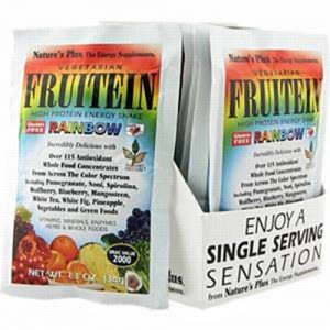 Comprar Nature's Plus, Shake Fruitein® - Alimentos Integrais Antioxidantes Arco-íris - 8 Pacotes