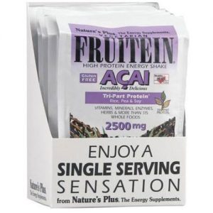 Comprar Nature's Plus Fruitein Shake, Açaí - 8 Packets