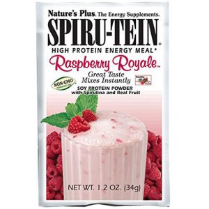 Comprar Nature's Plus, Proteína Spiru-Tein®, Framboesa Royale - 8 Pacotes