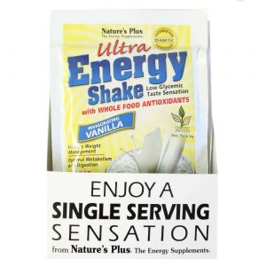 Comprar Nature's Plus Ultra Energia Shake, Baunilha - 0.80 lbs