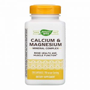 Comprar Nature's Way, Complexo Mineral de Cálcio & Magnésio - 250 Cápsulas