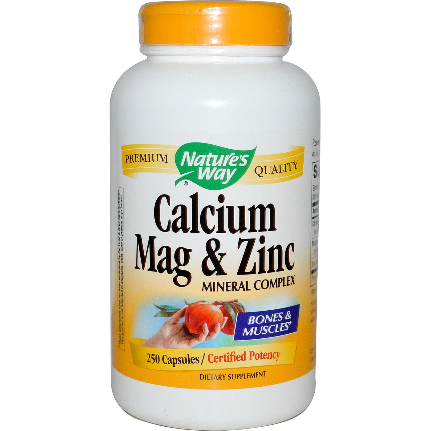 Comprar Nature's Way, Cálcio, Magnésio & Zinco Complexo Mineral - 250 Cápsulas
