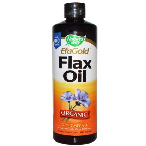Comprar Nature's Way, EFAGold® Óleo de Linhaça, Orgânico - 710 ml (24 fl oz)