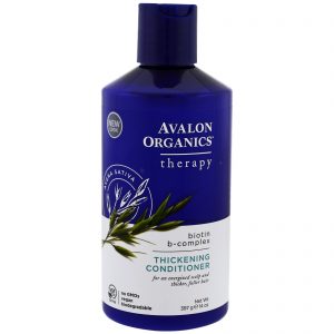Comprar Avalon Organics, Condicionador Espessante, Tratamento com Complexo-B Biotina, 397 g (14 oz)