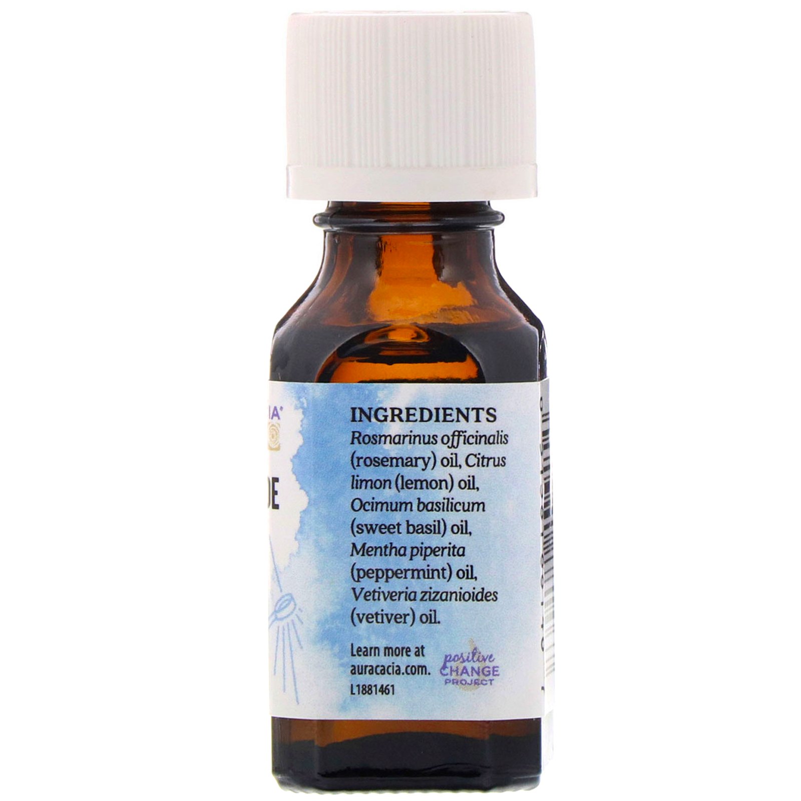 Comprar Aura Cacia, Mistura Pura de Óleos Essenciais, Guia Mental, 0,5 fl oz (15 ml) - Imagem 2