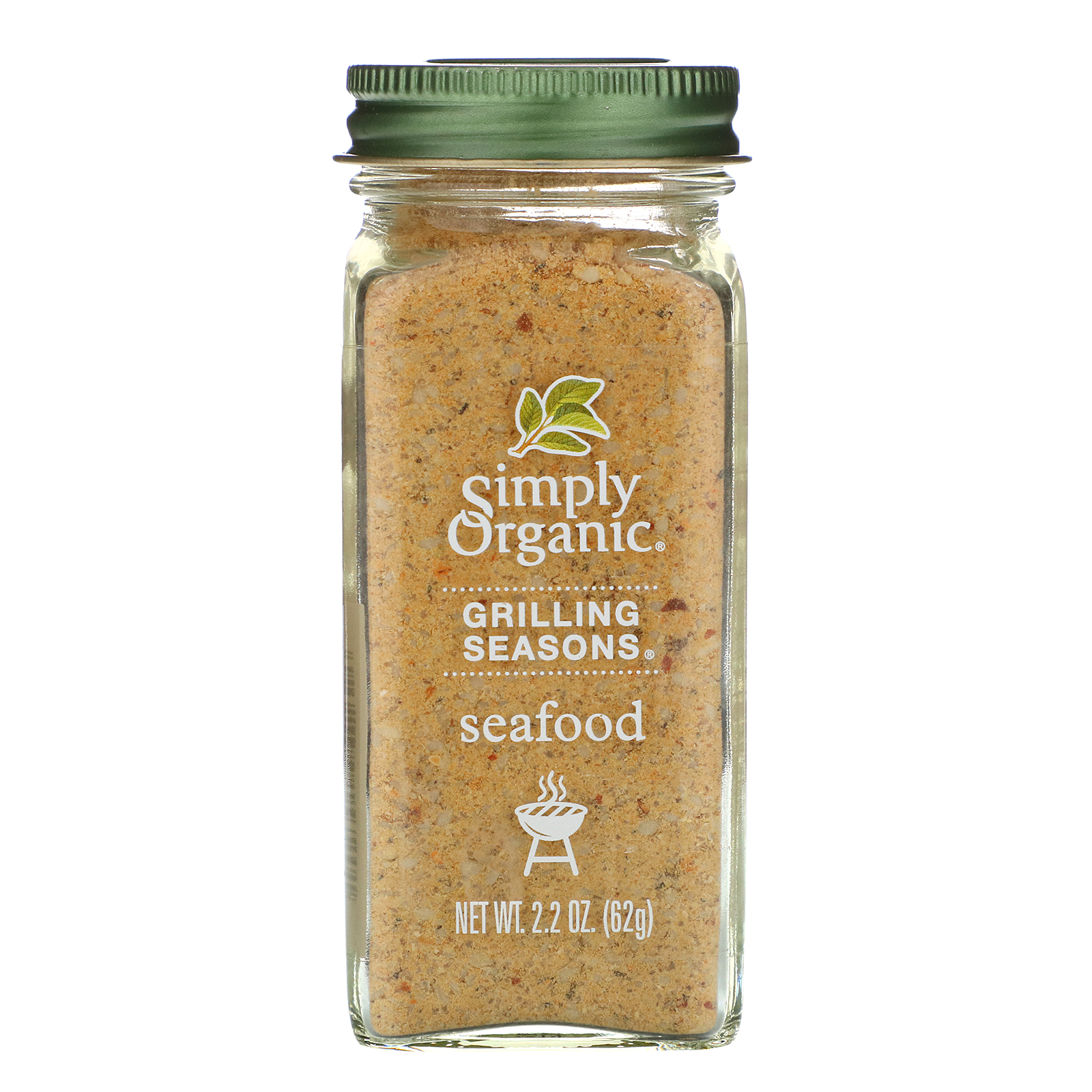 Comprar Simply Organic, Condimentos Para Grelhados, Frutos do Mar, Orgânico, 2,2 oz (62 g)
