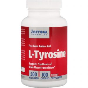 Comprar Jarrow Formulas, L-Tirosina, 500 mg, 100 Cápsulas