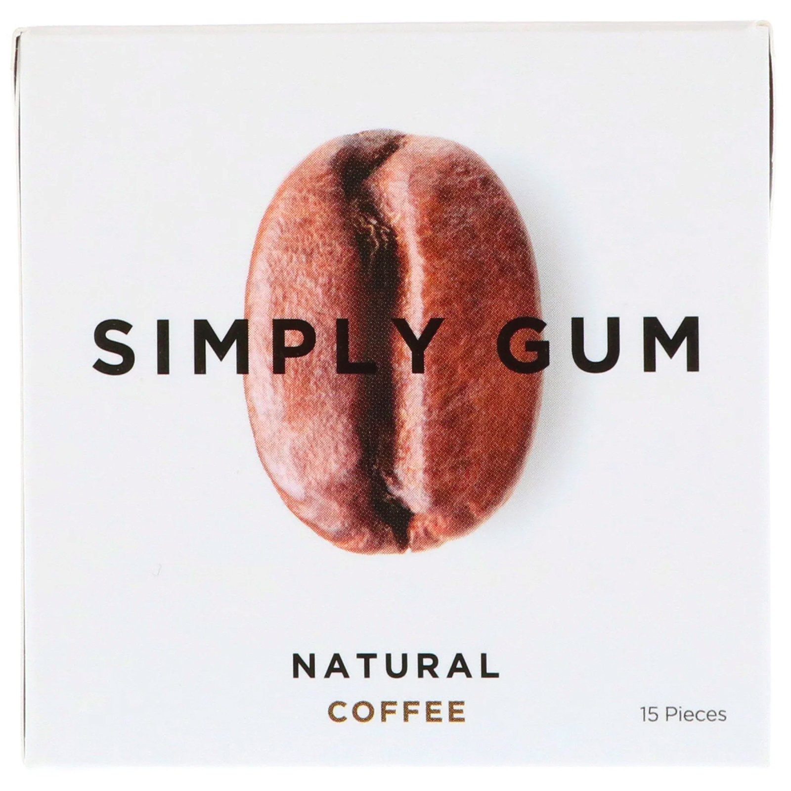 Comprar Simply Gum, Goma de Mascar, Café Natural, 15 Gomas