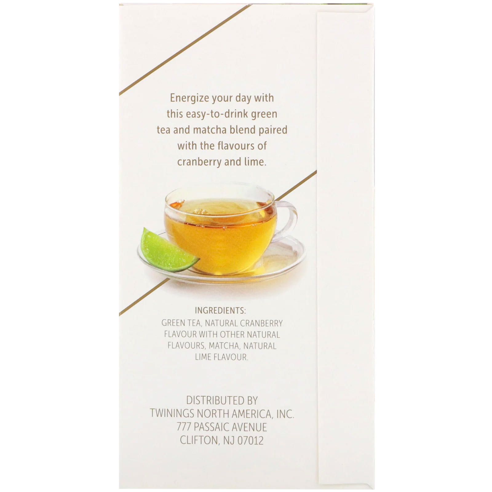 Comprar Twinings, Chá de Ervas Energizante, Matchá, Cranberry e Limão, 18 Saquinhos, 36 g - Imagem 2