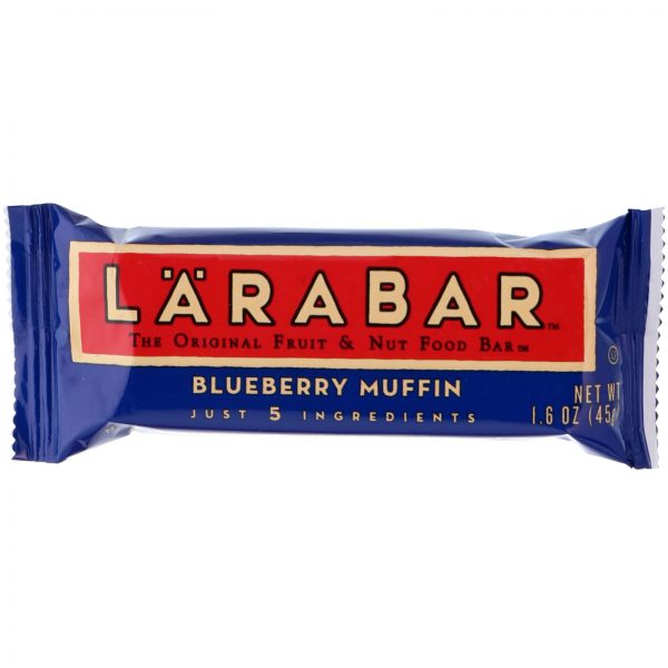 Comprar Larabar, The Original Fruit & Nut Food Bar, Blueberry Muffin, 16 Bars, 1.6 oz (45 g) Each - Imagem 4