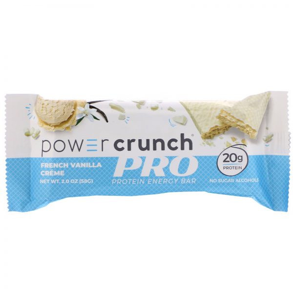 Comprar BNRG, Power Crunch Protein Energy Bar, PRO, French Vanilla Créme, 12 Bars, 2.0 oz (58 g) Each - Imagem 4